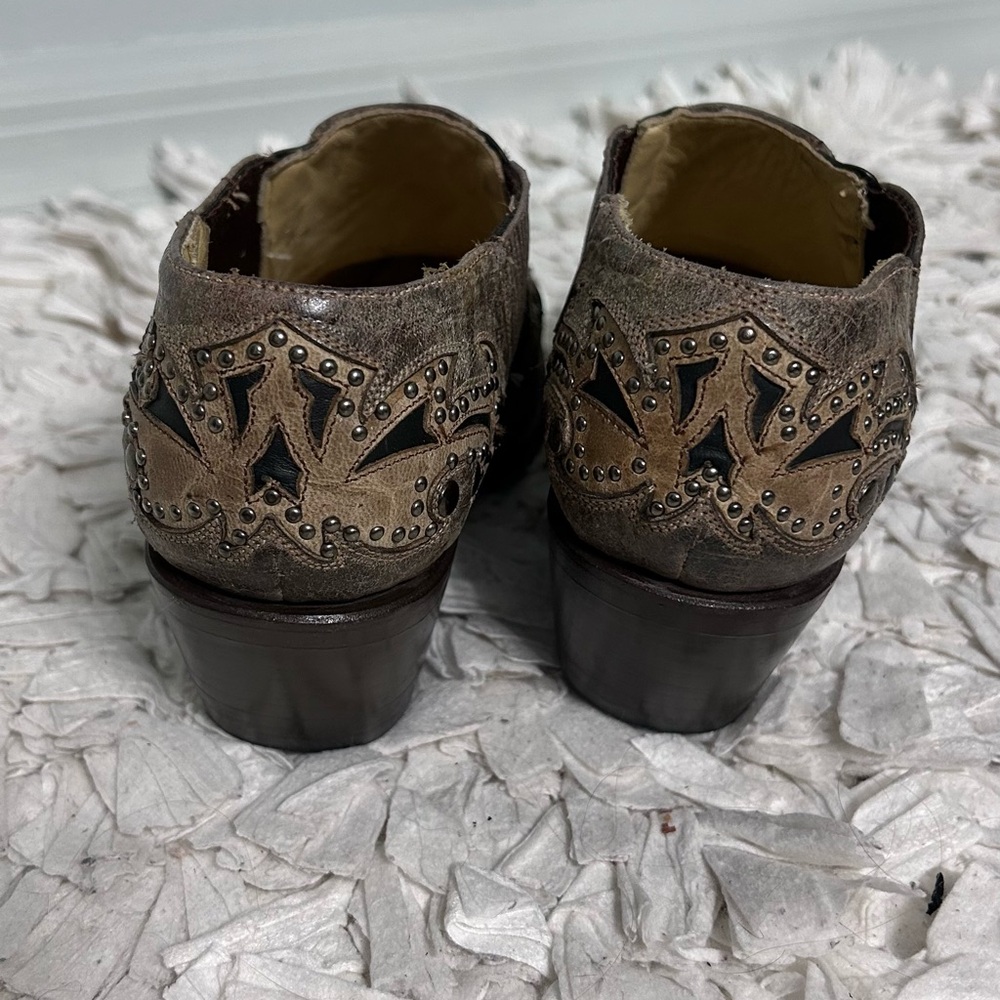 Corral Brown Studded Boots - Picture 5 of 10